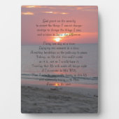 Serenity Prayer Fotoplatte (Vorderseite)