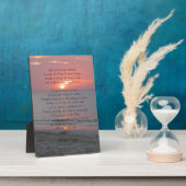 Serenity Prayer Fotoplatte (Seite)