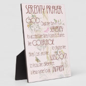 Serenity Prayer Fotoplatte (Seite)