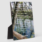 Serenity Prayer Fotoplatte (Seite)