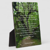 Serenity Prayer Fotoplatte (Seite)