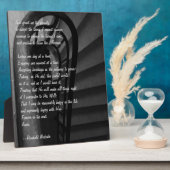 Serenity Prayer Fotoplatte (Seite)