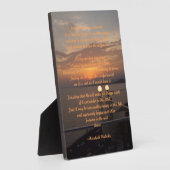 Serenity Prayer Fotoplatte (Seite)