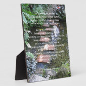 Serenity Prayer Fotoplatte (Seite)