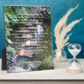 Serenity Prayer Fotoplatte (Seite)