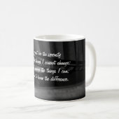 Serenity Prayer Kaffeetasse (VorderseiteRechts)
