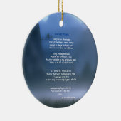 Serenity Prayer Keramik Ornament (Rechts)