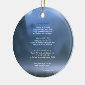 Serenity Prayer Keramik Ornament (Links)