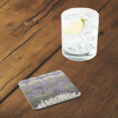 Serenity Prayer Lavender Garden Floral Getränkeuntersetzer