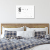 Serenity Prayer Leinwanddruck (Insitu (Schlafzimmer))