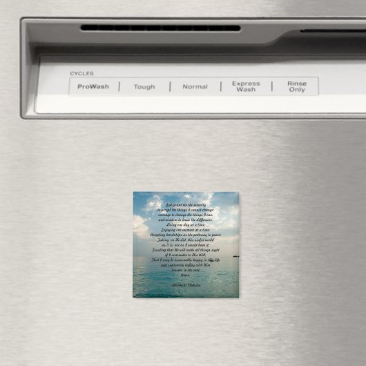 Serenity Prayer Magnet (In Situ (Geschirrspüler))