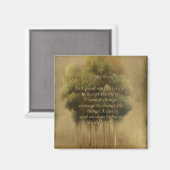 Serenity Prayer Magnet (Vorderseite/Rückseite)