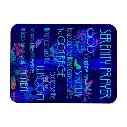 Serenity Prayer Magnet (Horizontal)