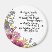 Serenity Prayer Magnet (Vorne)
