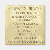 Serenity Prayer Magnet (Vorne)