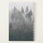 Serenity Prayer Misty Forest Notizblock (Rückseite)