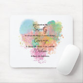 Serenity Prayer Mousepad (Mit Mouse)