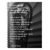 Serenity Prayer Notizblock (Vorderseite)