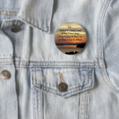 Serenity Prayer Orange Seascape Sunset Button (Beispiel)