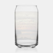 Serenity Prayer Orange Seascape Sunset Dosenglas (Rückseite)