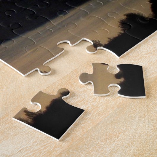 Serenity Prayer Orange Seascape Sunset Puzzle (Seite)