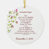 Serenity Prayer Ornament (Vorne)