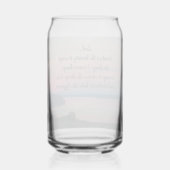 Serenity Prayer Pink Seascape Sunset Dosenglas (Rückseite)