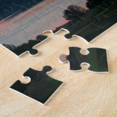 Serenity Prayer Pink Seascape Sunset Puzzle (Seite)