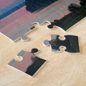 Serenity Prayer Pink Seascape Sunset Puzzle (Seite)