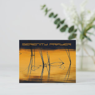 Serenity Prayer Postcard Postkarte