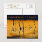 Serenity Prayer Postcard Postkarte (Vorne/Hinten)