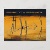 Serenity Prayer Postcard Postkarte (Vorderseite)
