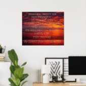Serenity Prayer Poster (Heimbüro)