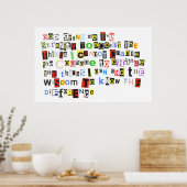 Serenity Prayer Poster (Küche)