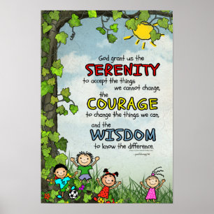 Serenity Prayer Poster