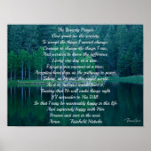 Serenity Prayer Poster (Vorne)