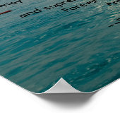 Serenity Prayer Poster (Ecke)