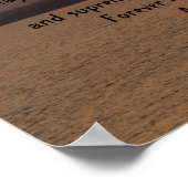 Serenity Prayer Poster (Ecke)