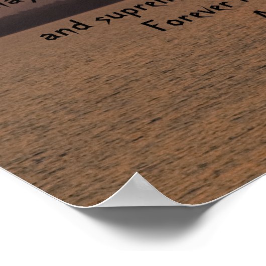 Serenity Prayer Poster (Ecke)