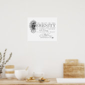 Serenity Prayer Poster (Küche)
