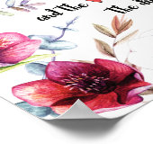 Serenity Prayer Poster (Ecke)