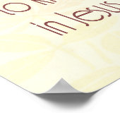 Serenity Prayer Poster (Ecke)