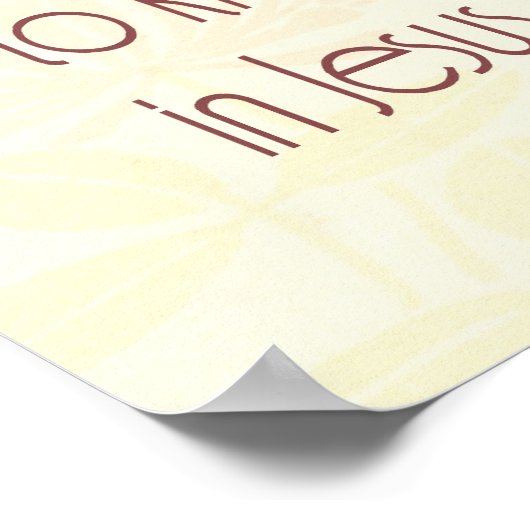 Serenity Prayer Poster (Ecke)