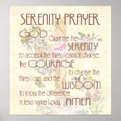 Serenity Prayer Poster (Vorne)