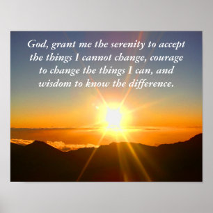 Serenity prayer _ poster