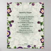 Serenity Prayer Poster (Vorne)