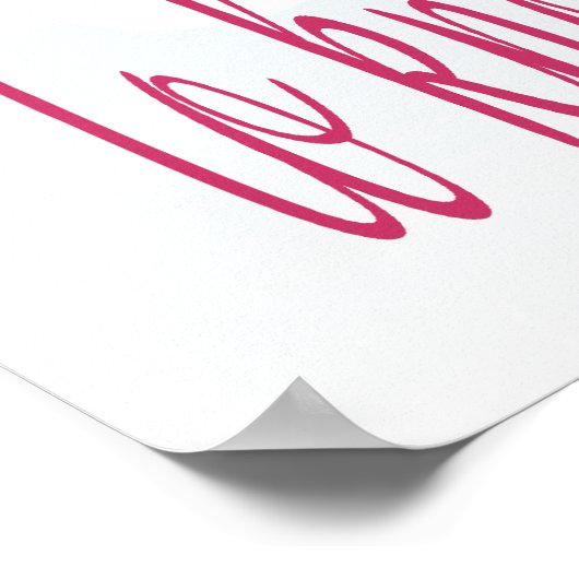 Serenity Prayer Poster (Ecke)