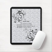Serenity Prayer Poster Mousepad (Mit Mouse)