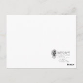 Serenity Prayer Postkarte (Rückseite)