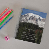 Serenity Prayer Rainier Foto Notebook Notizblock